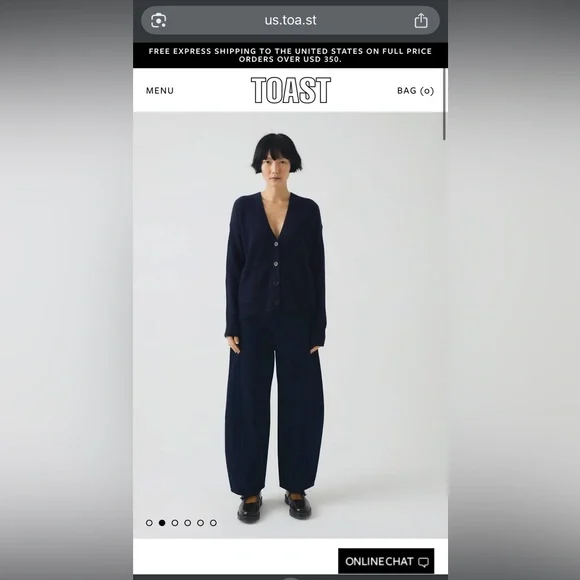 TOAST Ffion cardigan size S - Picture 5 of 5